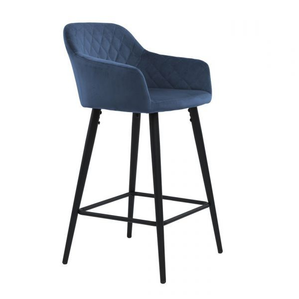 Полубарный стул Antiba Полуночный синий