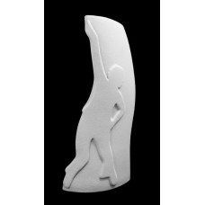 Ваза VM758/C "Силуэт" 28 см, бел. (894915499)