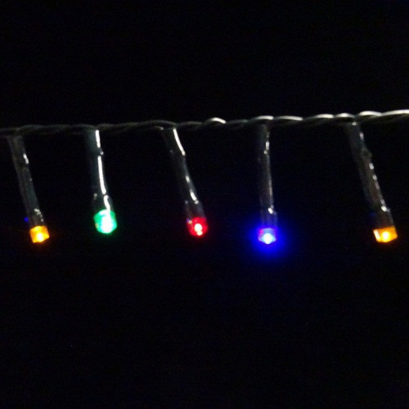 Гирлянда 36,3 м., Змейка, Luca Lighting, мультицветная (897963213)