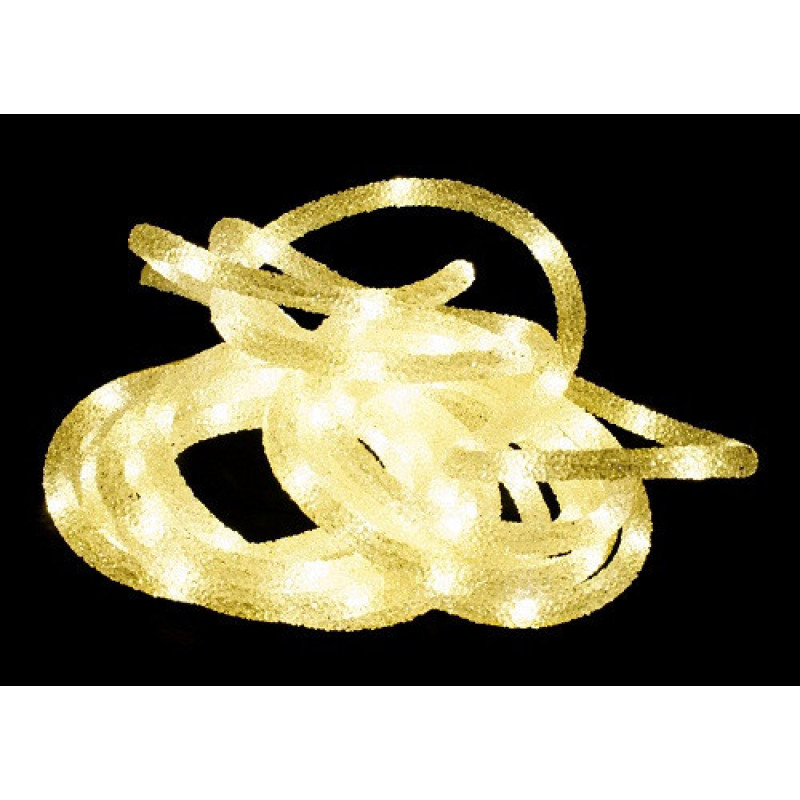 Гирлянда 8 м., Веревка, Luca Lighting, цвет холодный белый (897963222)