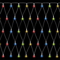 Гирлянда 2х2 м., "Сетка" "Jumi", 200 LED, цвет мультицветной (1091328917)