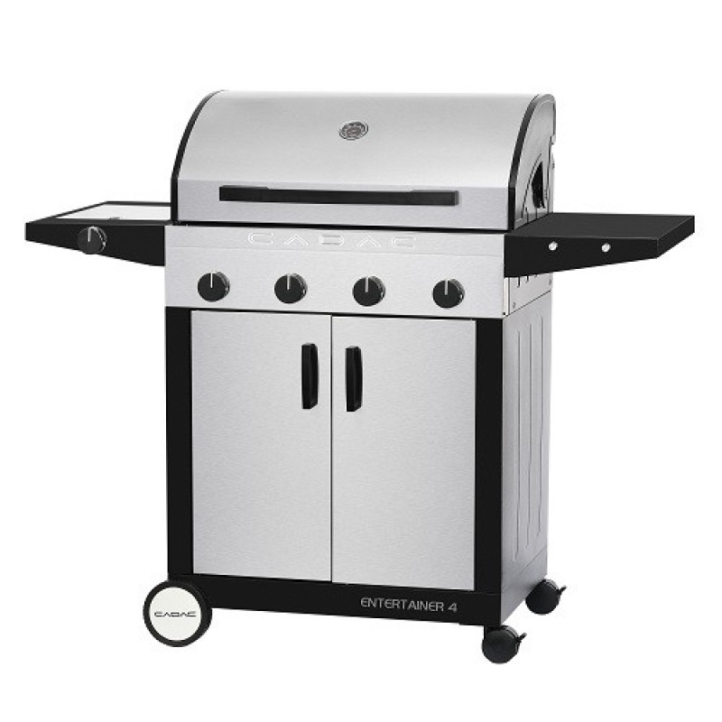 Гриль-барбекю Cadac газовый Entertainer 4 Supreme, нерж. сталь (1214507375)
