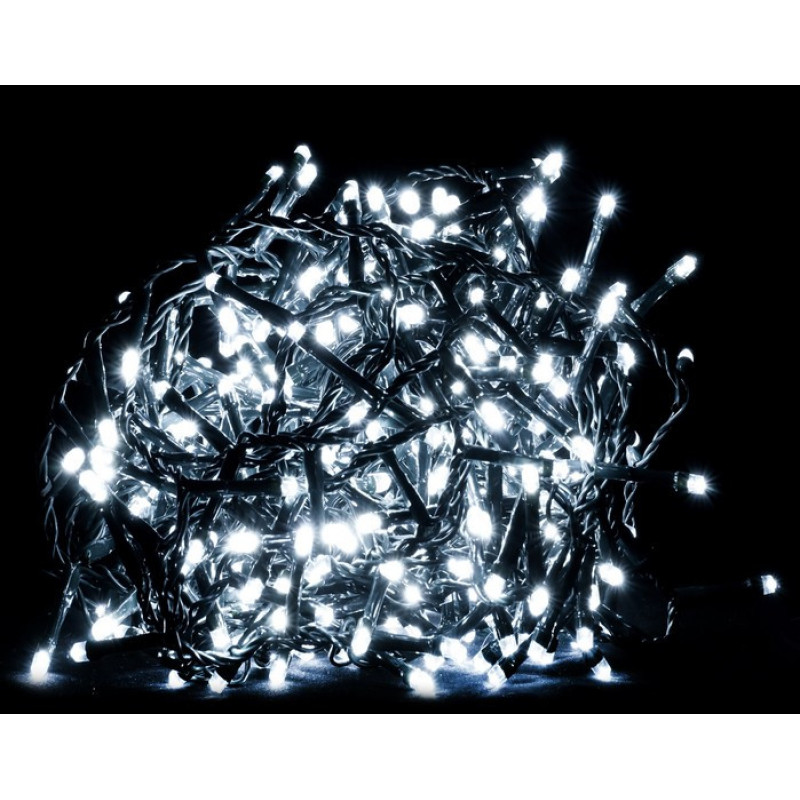 Гирлянда Змейка, 19 м, Luca Lighting, цвет холодный белый (1289189135)