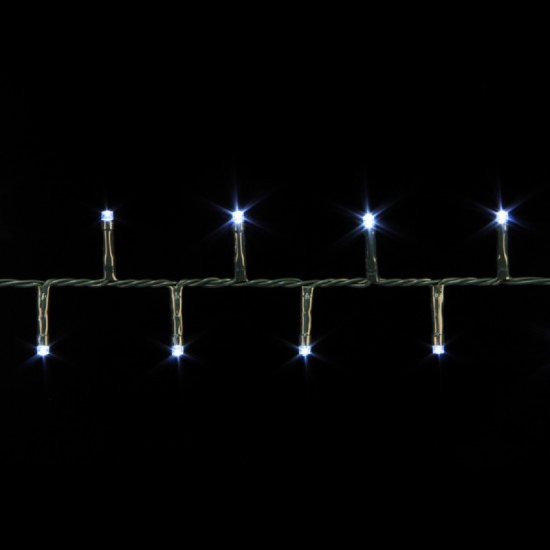 Гирлянда Змейка, 23 м, Luca Lighting, цвет холодный белый (1289189868)