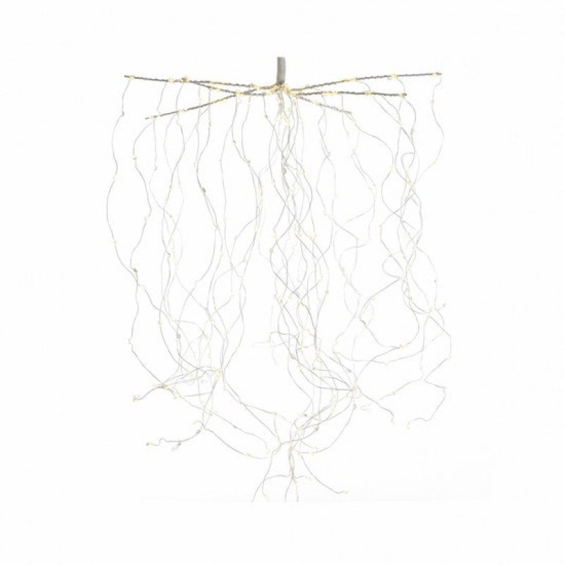 Гирлянда-подвеска с мерцанием Свисающие струны, Luca Lighting, 1,5 м, теплый белый (1288909744)