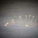 Гирлянда Струна серебряная, Luca Lighting, 8 м, цвет теплый белый (1288917398)