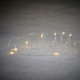 Гирлянда Струна серебряная, Luca Lighting, 13 м, цвет теплый белый (1288929285)