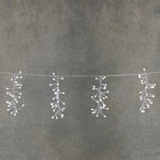 Гирлянда "Бахрома", "Luca Lighting", 12,2 м, холодный белый (1289302462)