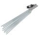 Гирлянда Тающие сосульки, Luca Lighting, 12 м, сосульки по 0,5 м, белый (1289307144)