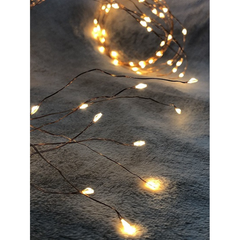Гирлянда Охапка струн, Luca Lighting, 3м, цвет теплый белый (1518367799)