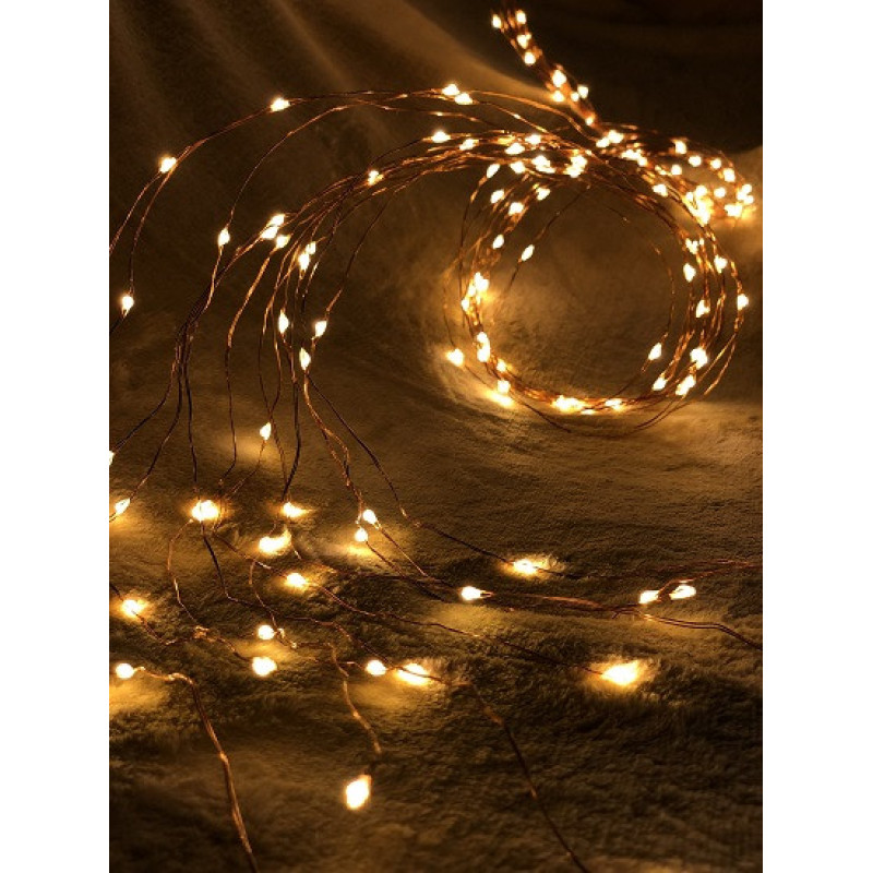 Гирлянда Охапка струн, Luca Lighting, 2м, цвет теплый белый (1518363490)