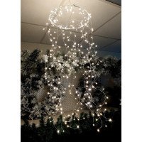 Гирлянда подвесная "Канделябр", "Luca Lighting", 1х0,3м, цвет белый (1529283045)