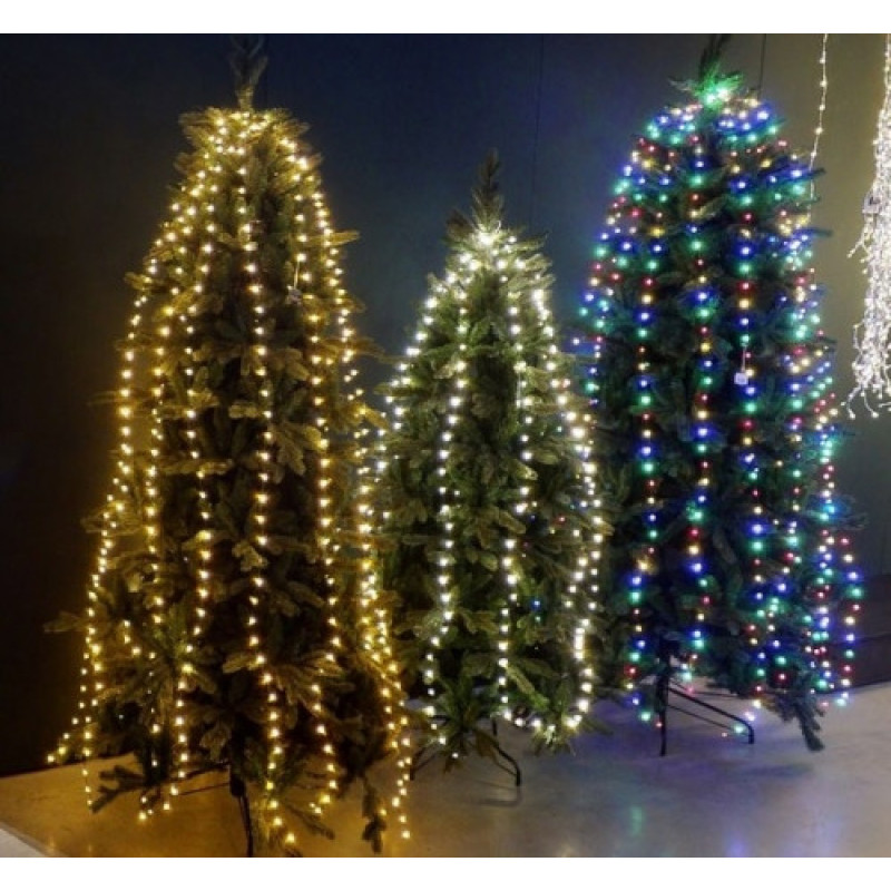 Гирлянда Конус, Luca Lighting, 1,6+6м, цвет теплый белый (1529343179)