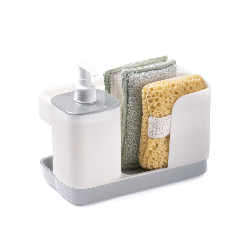 Органайзер кухонный с дозатором для моющего средства Snips, бело-серый (1909439441)
