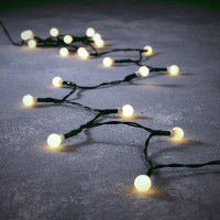 Гирлянда "Змейка-шарики", "Luca Lighting", 3,9 м, 48 LED теплый белый (2028506686)