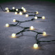 Гирлянда Змейка-шарики, Luca Lighting, 3,9 м, 48 LED теплый белый (2028506686)