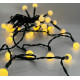Гирлянда Змейка-шарики, Luca Lighting, 3,9 м, 48 LED теплый белый (2028506686)