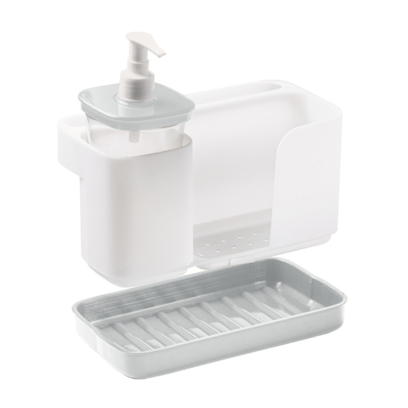 Органайзер кухонный с дозатором для моющего средства Snips, бело-серый (1909439441)