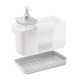 Органайзер кухонный с дозатором для моющего средства Snips, бело-серый (1909439441)