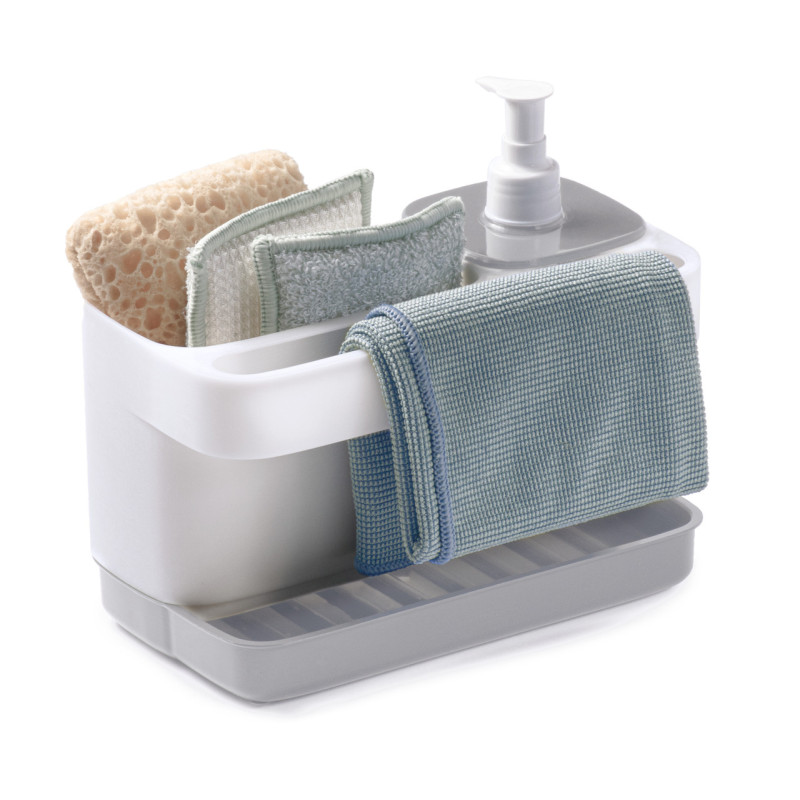 Органайзер кухонный с дозатором для моющего средства Snips, бело-серый (1909439441)