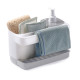 Органайзер кухонный с дозатором для моющего средства Snips, бело-серый (1909439441)