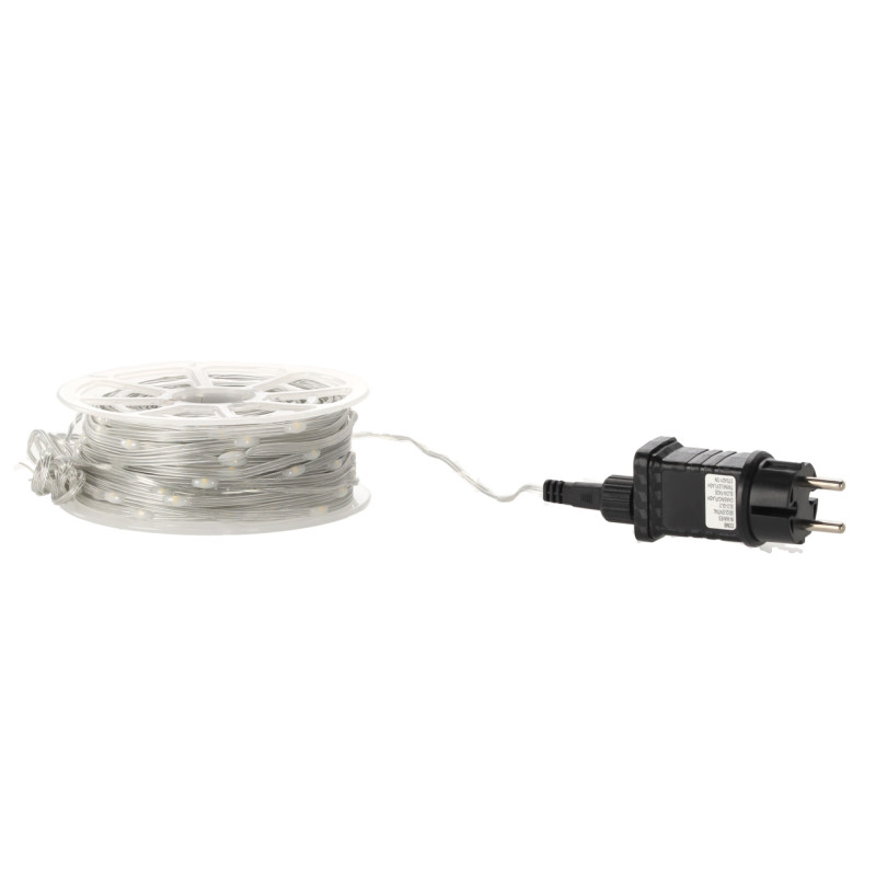 Гирлянда-струна на катушке Chomik, 49,9+3 м, 500 LED теплый белый (2428070772)