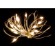 Гирлянда-струна Luca Lighting 1 м, 10led, классический белый, лит. батарейки 2хCR2032 (2450085318)