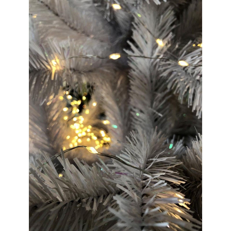 Гирлянда-струна Luca Lighting 2 м, 20led, классический белый, 2АА (2450072948)