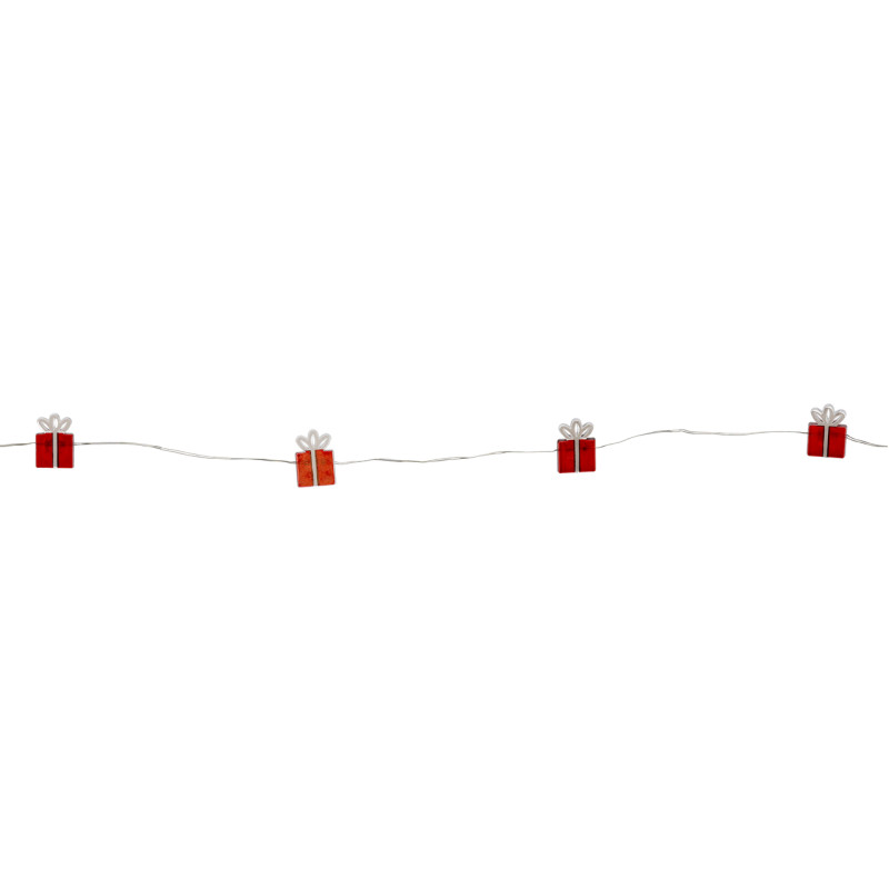 Гирлянда-струна «Подарок» Chomik, 2,2 м, 20 LED теплый белый (2458466516)