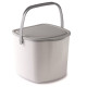 Контейнер для мусора с крышкой и ручкой Snips Kitchen Compost Bin, 3 л, белый (2594990010)