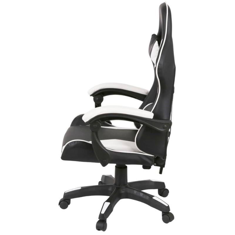Кресло геймерское Бешкет ANF подростковое Белый (PU-черный/белый) (160336)