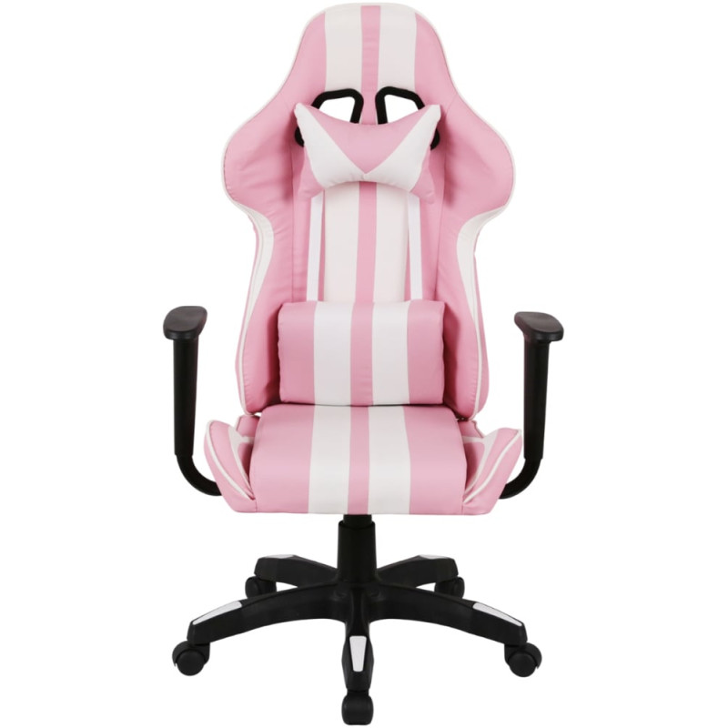 Кресло геймерское Стрик Light ANF Розовый (PU-розовый/белый) (160345)