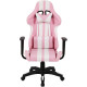Кресло геймерское Стрик Light ANF Розовый (PU-розовый/белый) (160345)
