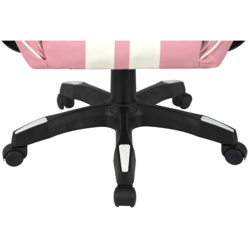 Кресло геймерское Стрик Light ANF Розовый (PU-розовый/белый) (160345)