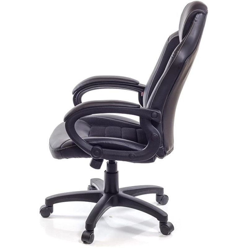 Кресло геймерское Астон PL TILT подростковое Черный (Черный/Черный) (7291)