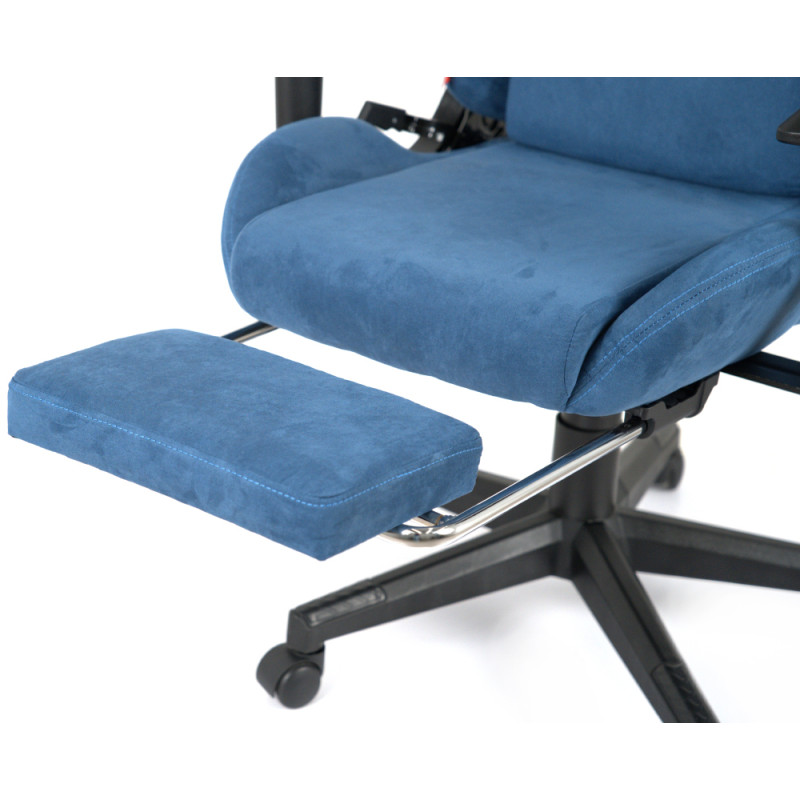 Кресло геймерское Герць RL Синий (Светло-синий велюр) (160348)