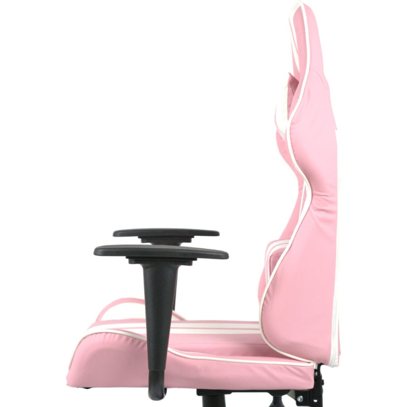 Кресло геймерское Стрик Light ANF Розовый (PU-розовый/белый) (160345)