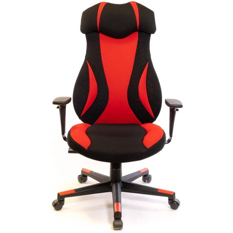 Кресло геймерское Эпсилон PL SR Красный (Черный/Красный) (18510)