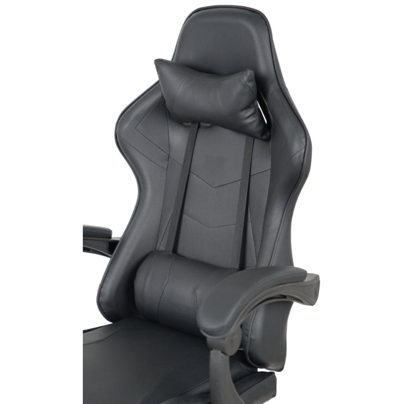 Кресло геймерское Бешкет ANF подростковое Черный (PU-черный) (160337)