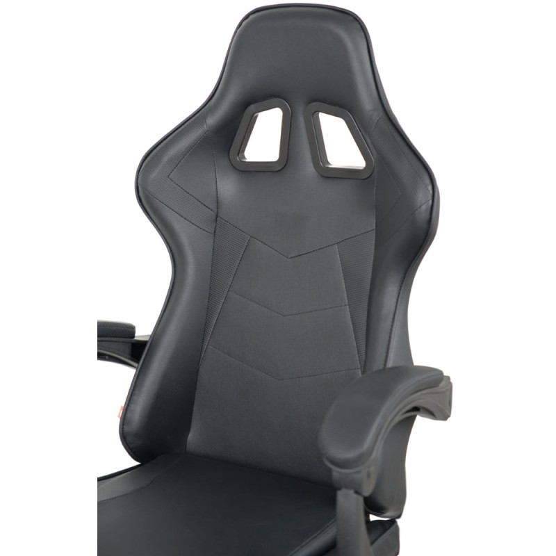 Кресло геймерское Бешкет ANF подростковое Черный (PU-черный) (160337)