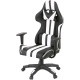 Кресло геймерское Стрик Light ANF Белый (PU-черный/белый) (160343)