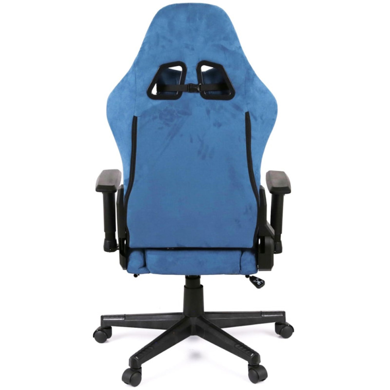 Кресло геймерское Герць RL Синий (Светло-синий велюр) (160348)