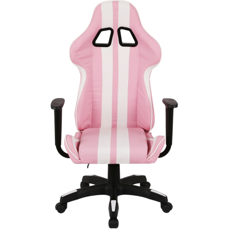Кресло геймерское Стрик Light ANF Розовый (PU-розовый/белый) (160345)