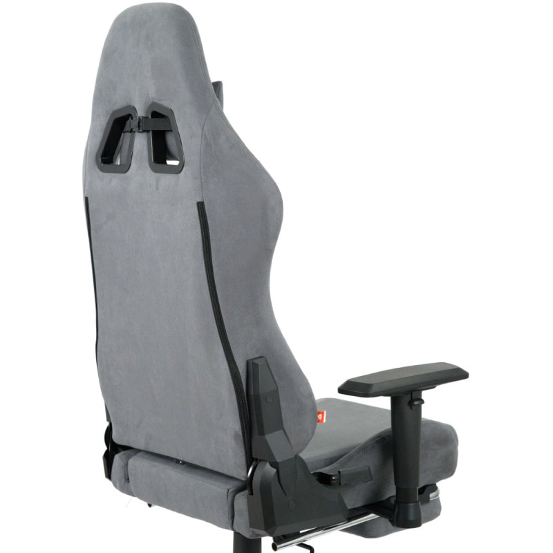 Кресло геймерское Герць RL Серый (Серый велюр) (160346)