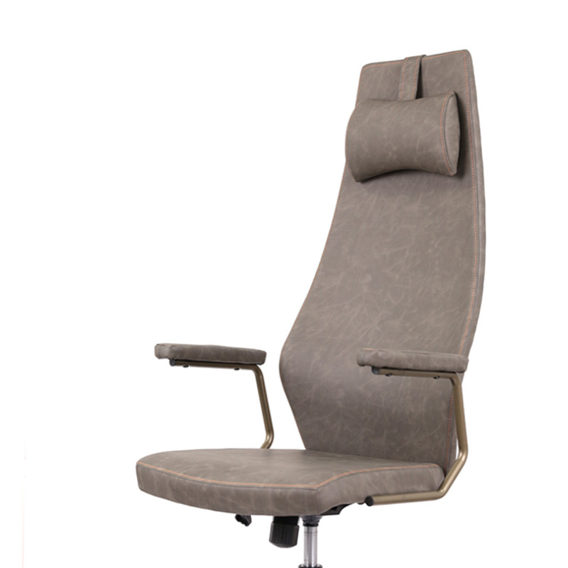 Кресло Ронин CH TILT Серый (Wax PU 425 серый) (144289)