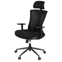 Кресло Тауэр BL R-SR SP-7800BK Черный (Mesh 03 black) (142834)
