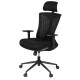 Кресло Тауэр BL R-SR SP-7800BK Черный (Mesh 03 black) (142834)