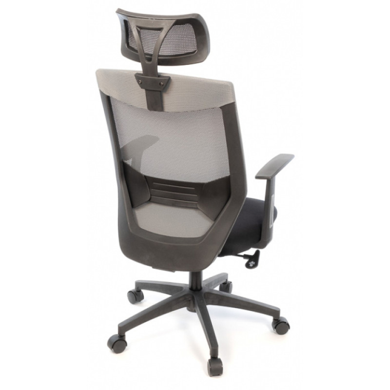 Кресло Таун Tilt Серый (Серый/Черный) (10035857)