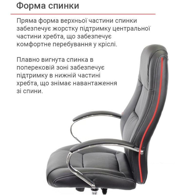 Кресло Оран CH ANF Черный (PU-черный) (11452)