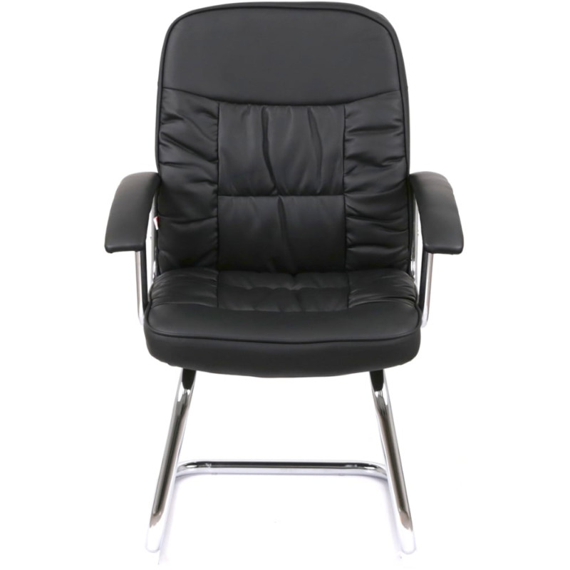 Кресло конференционное Лекко CF Черный (PU-черный) (119687)